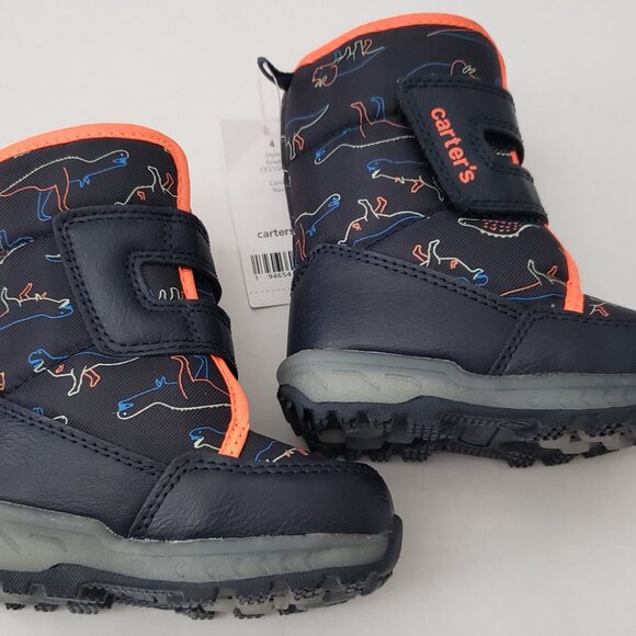 NWT Carter's Dinosaur Snow Boots - Picture 5 of 5